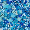 60 pcs of Blue Mixe...