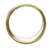 4 Yards of 21ga Champagne Gold Plated SQUARE Wire