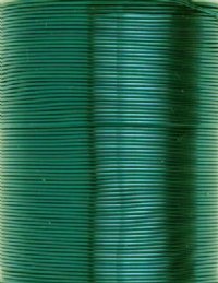 24 Yards of 26 Gauge Green Craft Wire