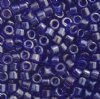 DB-0277 5.2 Grams of 11/0 Dyed Cobalt Blue Lined Miyuki Delica Beads