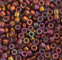 DB-1013 5.2 Grams of 11/0 Metallic Bronze Violet AB Delica Beads