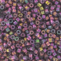 DB-1014 5.2 Grams of 11/0 Metallic Dark Bronze Violet AB Delica Beads