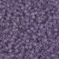 DB-1265 5.2 Grams of 11/0 Transparent Matte Light Amethyst Delica Beads