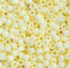 DB-1511 5.2 Grams of 11/0 Opaque Matte Pale Yellow Delica Beads