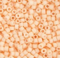 DB-1512 5.2 Grams of 11/0 Opaque Matte Light Peach Delica Beads