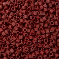 DB-1584 5.2 Grams of 11/0 Matte Opaque Currant Delica Beads