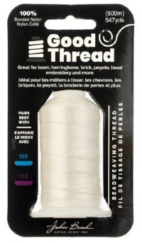 500 Meters of Ivory Beading Thread