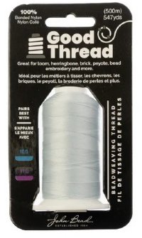 500 Meters of Light Grey Beading Thread