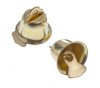 25, 14mm Bright Gold Holiday Bells