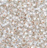 SB11-0001 22g of Silverlined Crystal 11/0 Miyuki Seed Beads