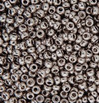 SB11-0190 5.2g of Nickel Plated 11/0 Miyuki Seed Beads