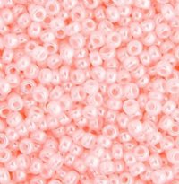 SB11-0517 22g of Crystal Light Pink Ceylon 11/0 Miyuki Seed Beads