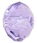 4, 6mm Preciosa Transparent Violet Bellatrix Beads