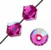 25, 6mm Fuchsia AB ...