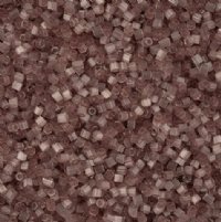 25 Grams of 10/0 Two-Cut Satin Solgel Brown Seed Beads