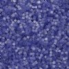 25 Grams of 10/0 Two-Cut Satin Solgel Purple Seed Beads