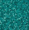 25 Grams of 10/0 Two-Cut Satin Solgel Turquoise Seed Beads