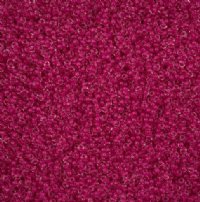 23 Grams of 11/0 Pink Terra Intensive Lined Crystal Seed Beads