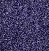 23 Grams of 11/0 Purple Terra Intensive Lined Crystal Seed Beads