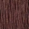 1 Hank of 11/0 Opaque Matt Purple Rainbow Seed Beads