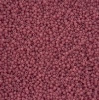 50 Grams of 11/0 Dark Pink Alabaster Solgel Seed Beads