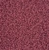 50 Grams of 11/0 Dark Pink Alabaster Solgel Seed Beads