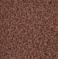 50 Grams of 11/0 Brown Alabaster Solgel Seed Beads