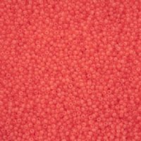 50 Grams of 11/0 Pink Alabaster Solgel Seed Beads