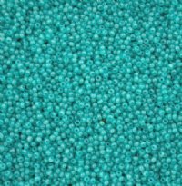 50 Grams of 11/0 Turquoise Alabaster Solgel Seed Beads