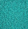 50 Grams of 11/0 Turquoise Alabaster Solgel Seed Beads