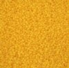 50 Grams of 11/0 Yellow Solgel Alabaster Seed Beads