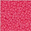 50g 6/0 Opaque Matte Terra Lustre Raspberry Seed Beads