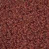 22 Grams of 8/0 Brown Terra Intensive Lined Crystal Seed Beads