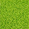 22 Grams of 8/0 Light Green Terra Intensive Lined Crystal Seed Beads