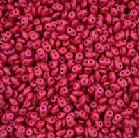 10 Grams Alucolour Hot Pink 2.5x5mm SuperDuo Beads