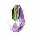 1 9x6mm Violet AB Swarovski Teardrop Bead