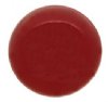 1, 16mm Red Coral Swarovski Coin Pearl Bead