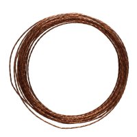 7 Yards of 21ga Antique Copper Plated Twisted Wire