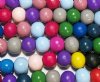 14 Inch Strand Crystal Lane 8.75mm Round Mixed Color Coconut Beads